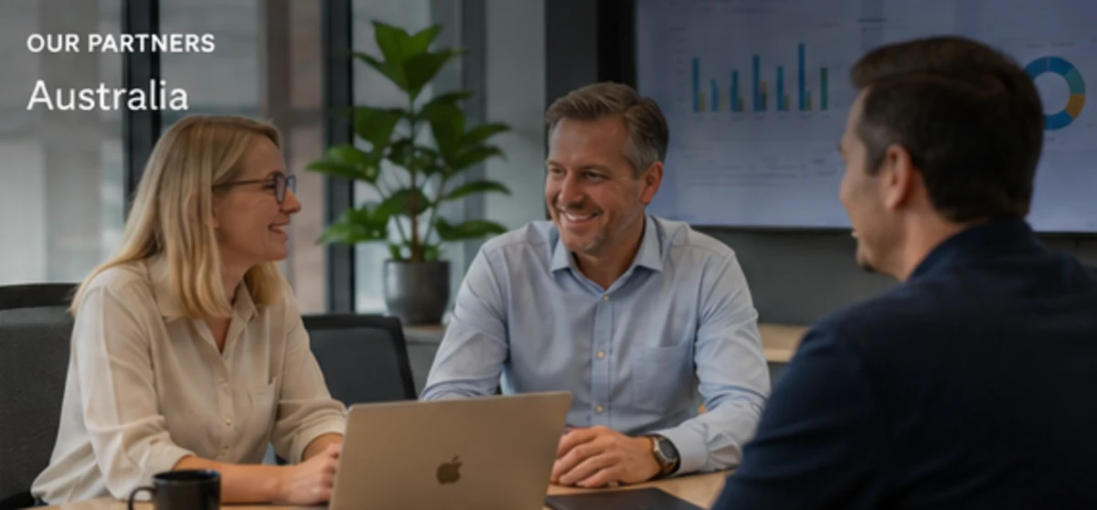 Australian business leaders collaborating